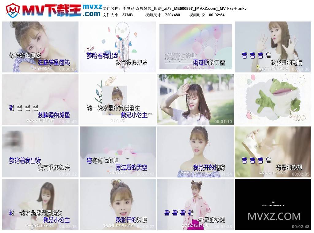 李旭乔-奇思妙想_国语_流行_ME500897